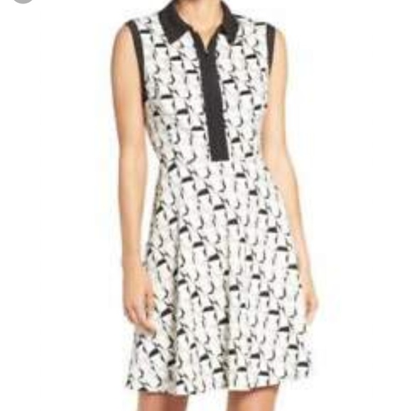 3/$29 Betsey Johnson Geometric Print Dress - Picture 1 of 8